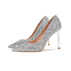 Women's Two-way Wear Crystal High Stiletto