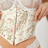 Belly BWaistbOuter Wear Boning Corset Boning Corset Waist Seal Tight Chest Plate Court Corset