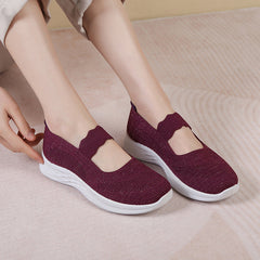 Cool Women's Bottom Mesh Breathable Slip-on