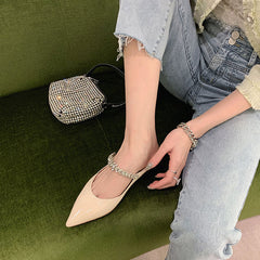 Women's Style Mary Jane Flat Summer Closed Toe