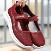 Peking Tuch Weibliche Fliegen Gewebtes Mesh Mutter