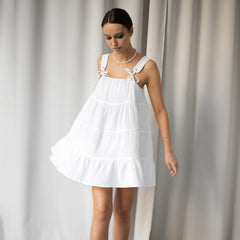 Lockeres, bequemes, atmungsaktives, dünnes Nachthemd mit Schultergurten, Schlafanzug, Homewear