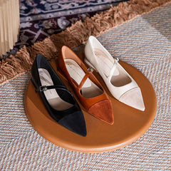 Women's Chunky Summer Versatile Soft Shallow Heels