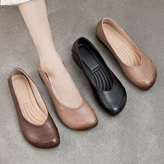 Chaussures plates basses confortables et authentiques pour femmes