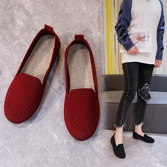 Women's Old Beijing Craft Net Low-cut Comfortable