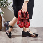 Escarpins épais Weave Mom Four pour femmes