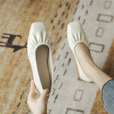 Trendy Women's Chunky Pumps Spring Pleated