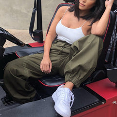 Herbst Overalls Casual Hosen Jeans Gerade Cargo Hosen