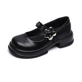 Women's Head French Retro College Word Strap Large Size