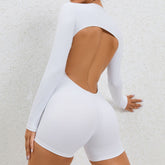 Backless Tight Yoga Jumpsuit High Elastic Sports One Piece Beauty Back Yoga Fitness Jumpsuit