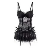 Boning Corset One Piece Corset Little Fresh One Piece Corset