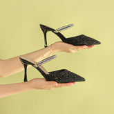 Belles sandales durables à bout pointu pour femmes