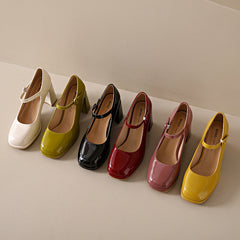 Women's High Pumps Spring Professional Red