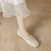 Frauen Herbst Sommer Perle Plissee Oma Weichen