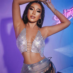 Light Diamond Sleeveless Dew Strap