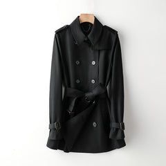 Element Trench Coat Mid Length Fried Street Small British Coat