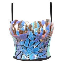 Cool Outerwear Backless Tube Top Costumes Short Body Shaping Camisole Boning Corset Boning Corset