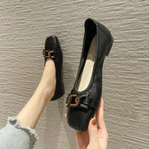 Women's Size Low-cut Flat Fat Feet Wide
