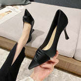 Escarpins à talons aiguilles hauts et bout pointu pour femme