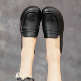 Women's Comfortable Slip-on Genuine Soft Bottom Single-layer