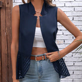 Strickjacke Weste Mantel Weste Top
