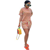 Urban Printed Casual Sports Suit