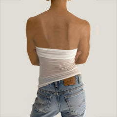 Haut tube fin et léger coupe slim