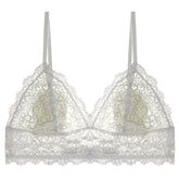 Atmungsaktive Unterwäsche, dünne Unterwäsche mit großen Brüsten und Hasenohren, ultradünn, Spitzen-BH mit kleiner Brust