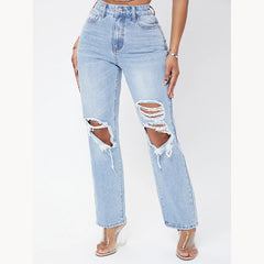 Vervet by Flying Monkey StOut Full Size Distressed Cropped Jeans