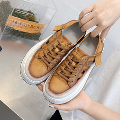 Women's White Summer Closed Toe Sports Breathable
