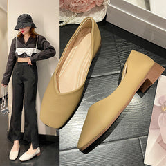 Women's Spring Low Maternity Slip-on Soft Bottom