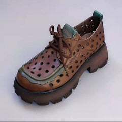 Women's Pumps Rubber Bottom Deep Mouth Middle Square Heels