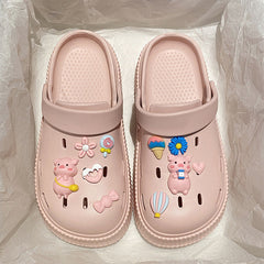 Women's Two-way Wear Platform Summer Cute Cartoon