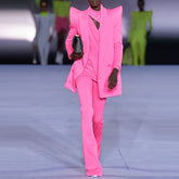 Star Personality Profile Shrug Zweireihiger langer zweiteiliger Blazer