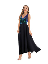 Rückenfreies Chiffon-Nähkleid Abendkleid