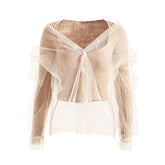 Long Sleeve Square Neck Sweater