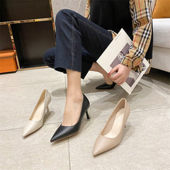 Fashion Women's Pointed High Simple Commute