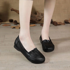 Women's Retro Ethnic Style Oxford Bottom Low-cut Comfortable