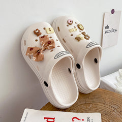 Women's Hole Summerable Cute Thick Bottom Sandals