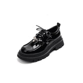 Women's Preppy Style Thick Bottom Chunky Platform Loafers