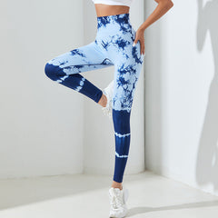 High Waist Yoga Pants Outer Wear Skinny Hip Raise Belly Contracting Fitness Pants Running Exercise Pants Peach Hip Leggings