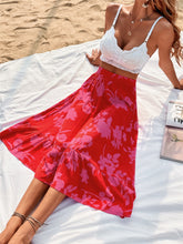 Printing Smocking Skirt