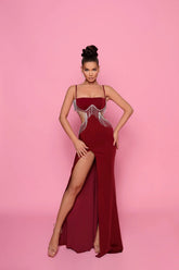 Kleid Ärmelloses Trägerkleid Schlankes Etuikleid