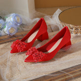 Fashion Women's Style Toast Chunky High Heels
