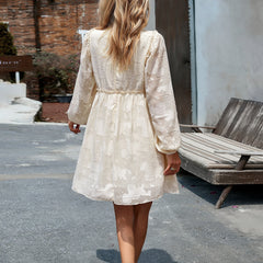 Design Jacquard Kleid Elegant
