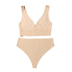 Ensemble de soutien-gorge sans armatures, sous-vêtements de sport, sans soutien-gorge, petite poitrine, push-up, beauté du dos, gilet, ensemble de sous-vêtements