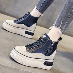 Women's Winter Platform Fleece-lined Height Increasing Insole