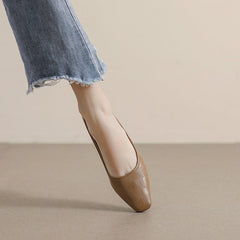 Women's Autumn Versatile Soft Bottom Lei Style