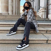 Retro Loose High Waist Jeans