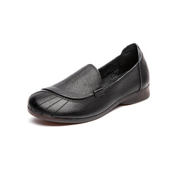 Ballerines plates rouges Leap Moon pour femmes